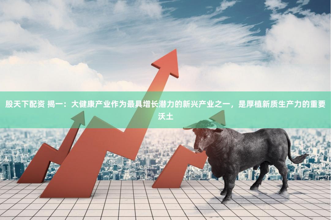 股天下配资 揭一：大健康产业作为最具增长潜力的新兴产业之一，是厚植新质生产力的重要沃土