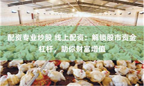 配资专业炒股 线上配资:解锁股市资金杠杆,助你财富增值